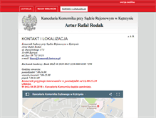 Tablet Screenshot of komornik.ketrzyn.pl