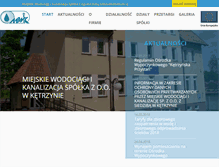 Tablet Screenshot of mwik.ketrzyn.pl